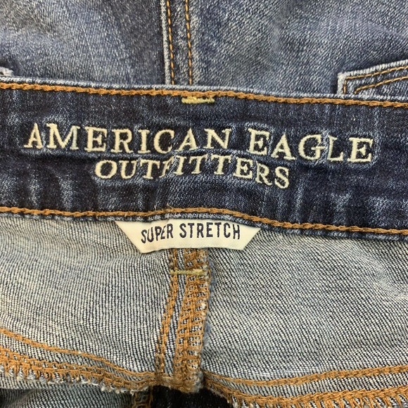 american eagle raw hem denim shorts 00 - Picture 7 of 7